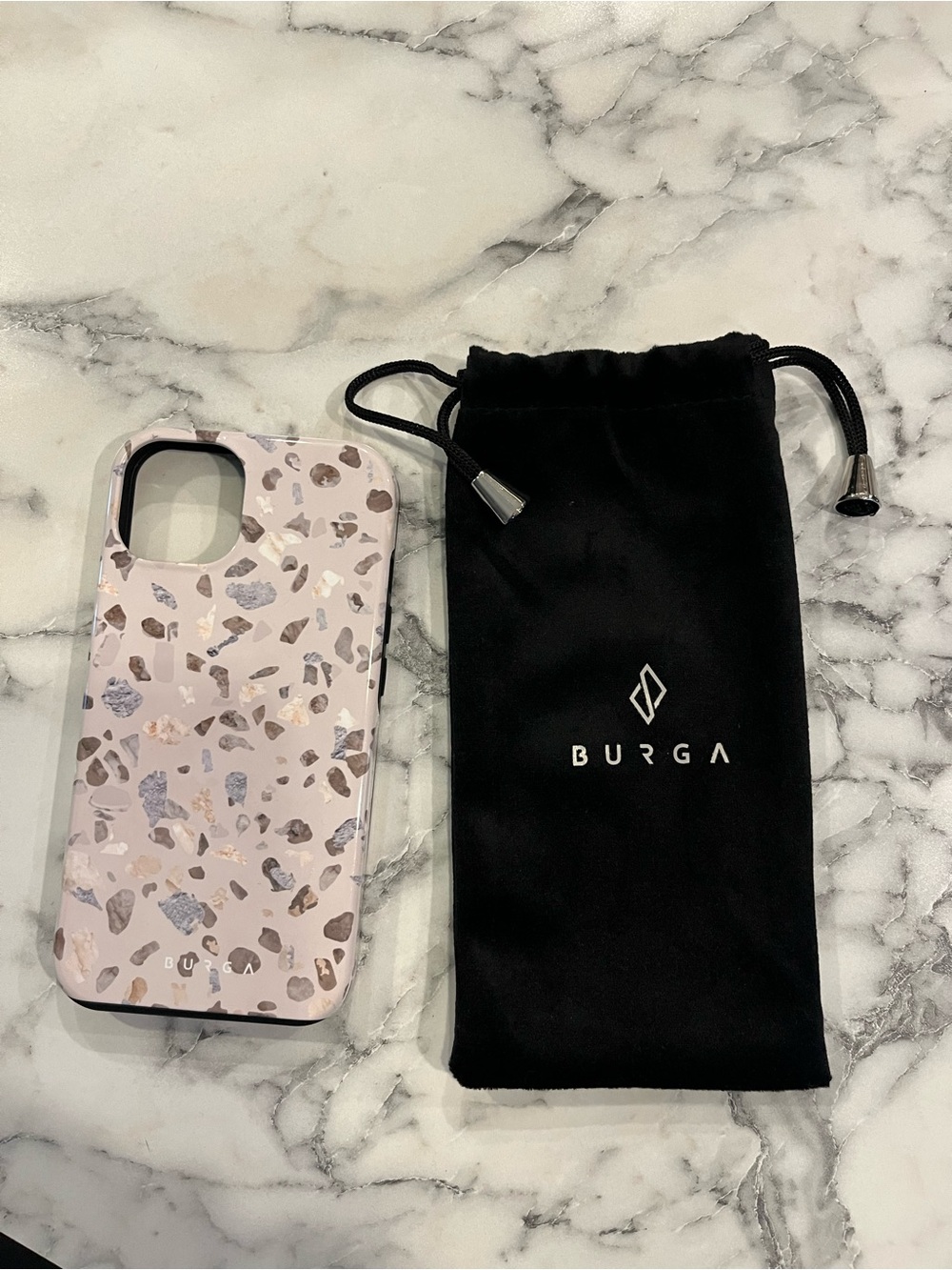 Burga IPhone 13 case with neutral print